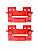 ������� ��� ���������� QBRICK SYSTEM ONE/PRO ������� (2 ��.)
